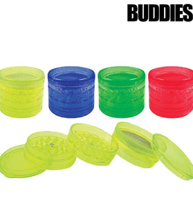 Buddies 5 Piece Plastic Grinder 8 per box