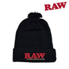 RAW POM HAT BLACK