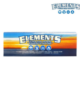ELEMENTS ULTRA THIN ROLLING PAPERS KING SIZE WIDE