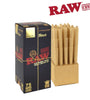 RAW Black Pre-Roll Cones 75 pack