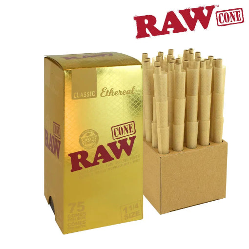 RAW Ethereal Phenomenally Thin 75 pack Cones