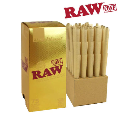 RAW Ethereal King Size 75 pack cones