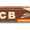 OCB Virgin Unbleached Slim with Tips