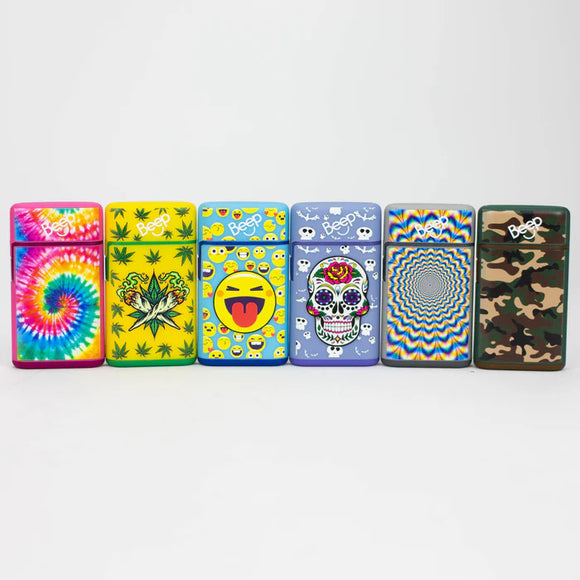 Beep Jet Blue Flame Lighter Display