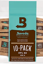 Boveda 62% Two-Way Humidity Control Packs For Storing 1 oz – Size 8 – 10 Pack