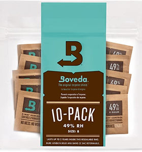 Boveda 62% 8G 10 Pack