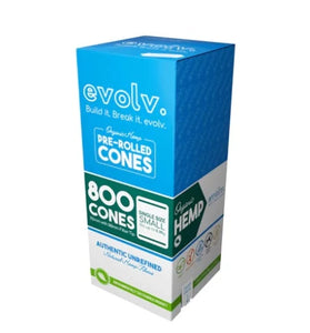 Conos preenrollados Evolv de 70/30 mm a granel, 800 por caja