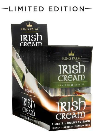 King Palm Irish Cream Paquete de 5 Mini Edición Limitada