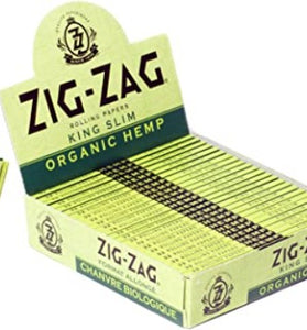 Cáñamo delgado orgánico King Size Zig Zag
