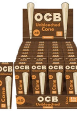 OCB Unbleached 6 Pack 1 1/4 Cones