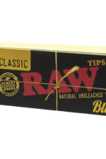 Folleto individual RAW Classic Black - 50 puntas de filtro