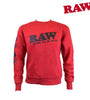 Sudadera RAW CREW NECK Core Rojo