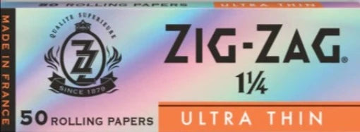 Zig Zag 1 1/4 Ultra Thin Rolling Papers