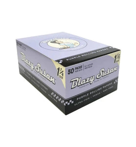 Blazy Susan Purple 1 1/4" Rolling Papers