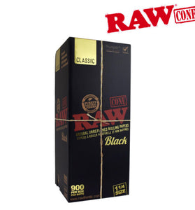 RAW Black Classic Natural 1 1/4" Conos a granel 900/Caja