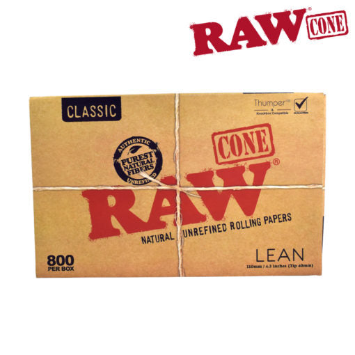 Conos RAW Classic Lean Bulk 800/Caja