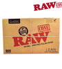 RAW Classic Lean Bulk Cones 800/Box