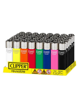 Clipper Assorted Large Lighter Solid Colours