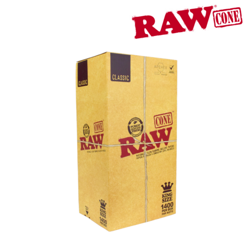 Conos a granel RAW Classic King Size 1400/Caja 