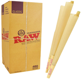 RAW Peacemaker Cones Bulk 486 Per Box