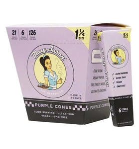 Blazy Susan Púrpura Paquete de 6 1 1/4 Conos