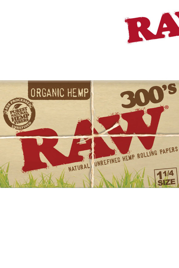 RAW Organic 114 paquete de 300 papeles de liar 