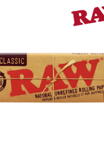 RAW Natural Unrefined Rolling Papers 1 1/4 Single Pack - We Roll With It