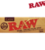 RAW Natural Unrefined Rolling Papers 1 1/4 Single Pack - We Roll With It