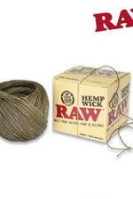 RAW Hemp Wick 100FT - We Roll With It