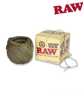 RAW Hemp Wick 100FT - We Roll With It
