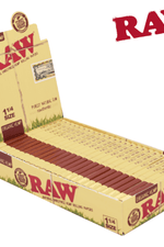RAW Organic 1 1/4 Rolling Papers - Box of 24 packs - We Roll With It