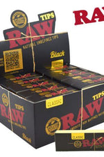 RAW Classic Black Single Booklet - 50 Filter Tips - We Roll With It