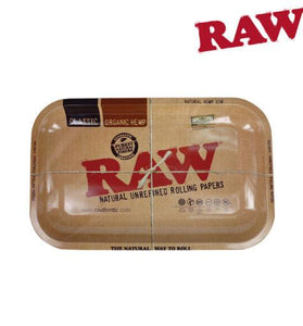 RAW Metal Rolling Tray Small - We Roll With It